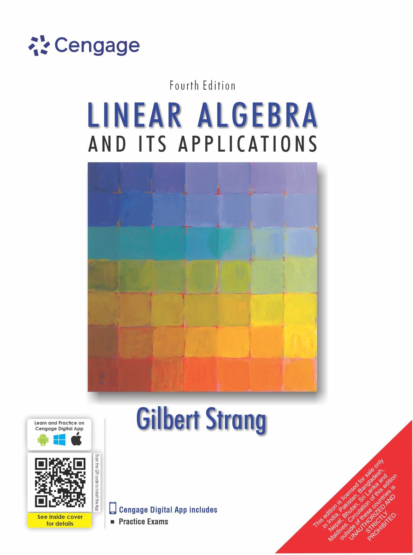 Cengage Learning India Linear Algebra And Its Applications,