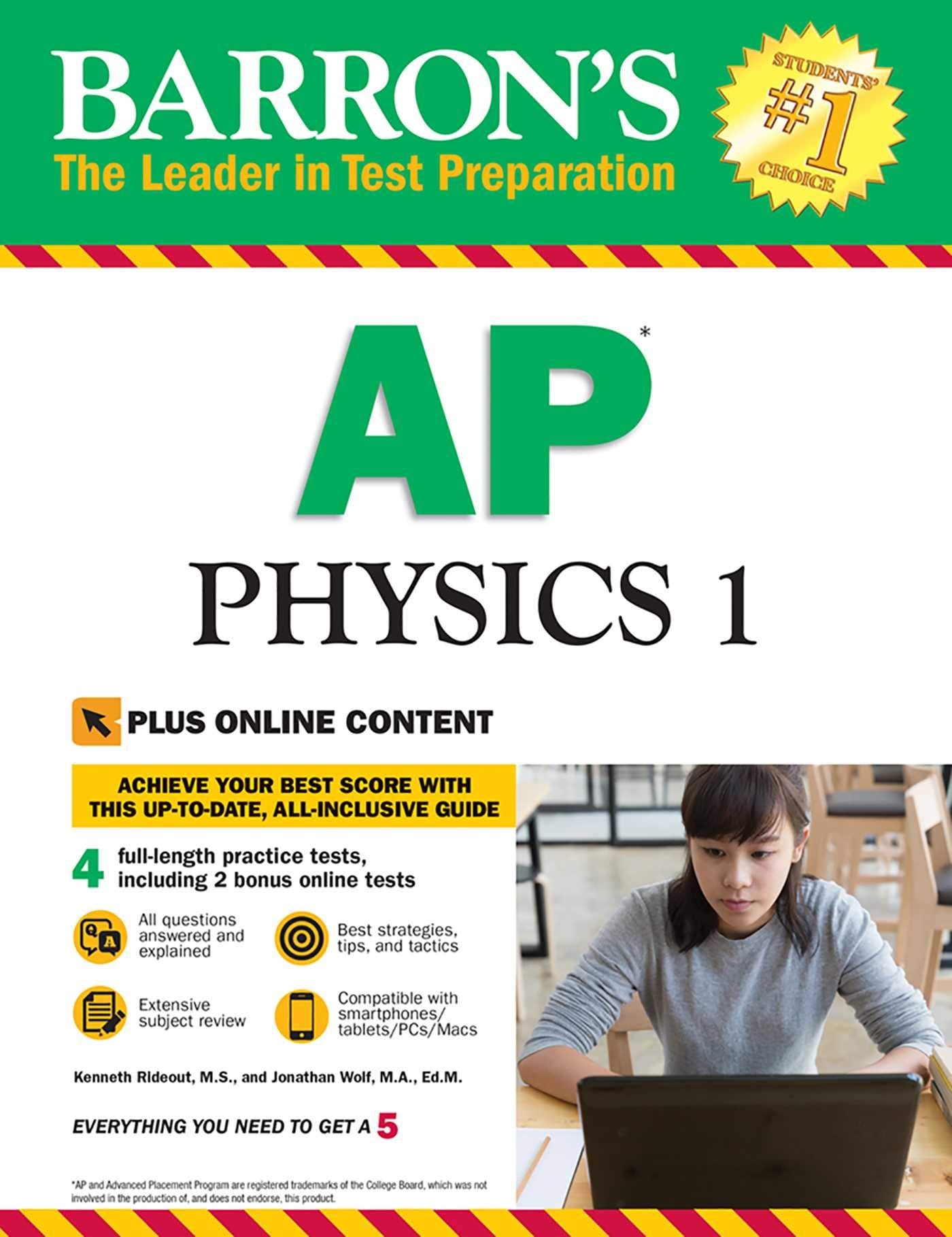 AP Physics 1 with Online Tests (Barron's AP Physics 1 and 2)