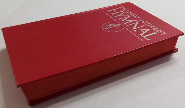 United Methodist Hymnal Book of United Methodist Worship: Pew Bright Red — back cover