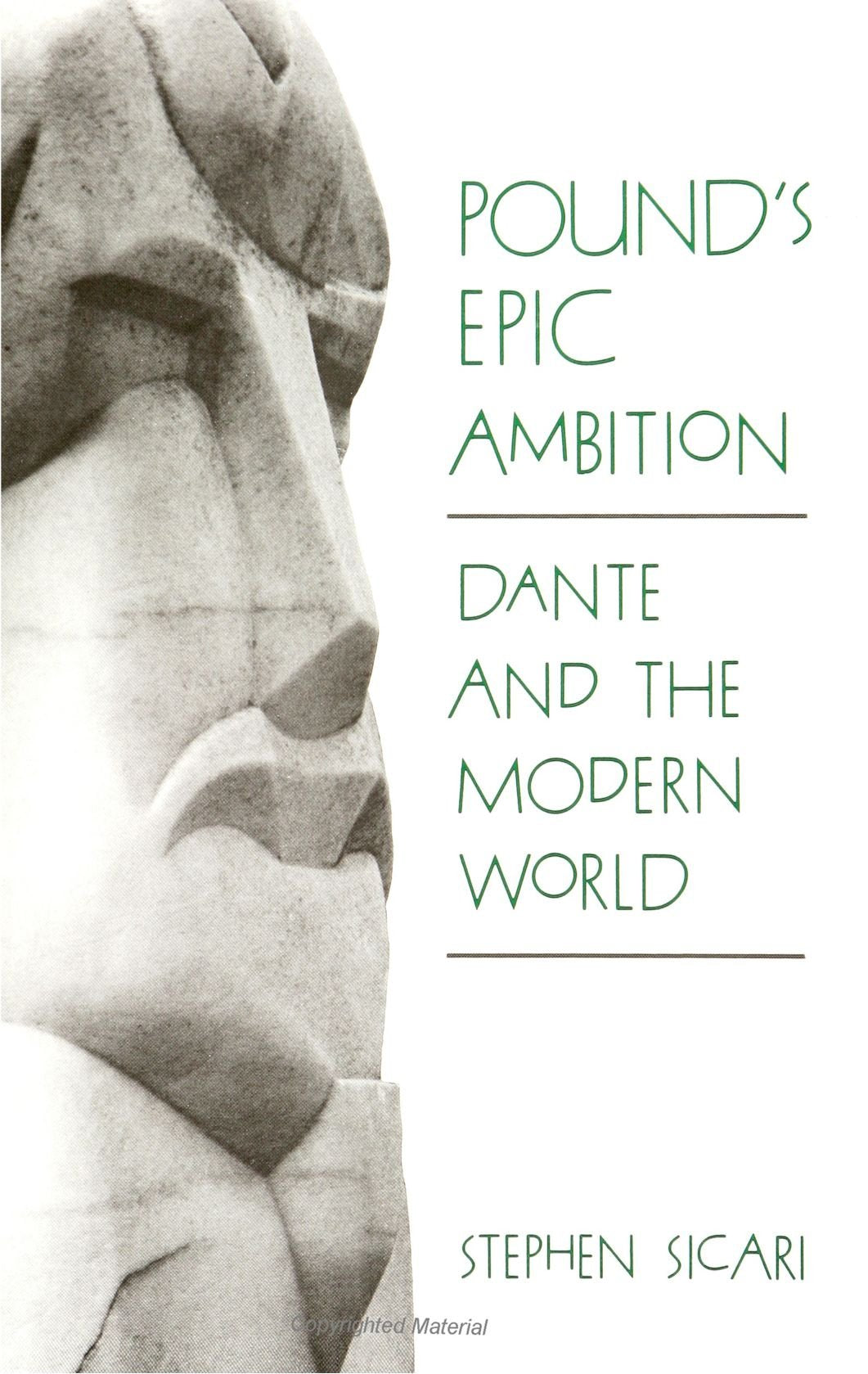 Pound's Epic Ambition: Dante and the Modern World (Suny Series, the Margins of Literature)