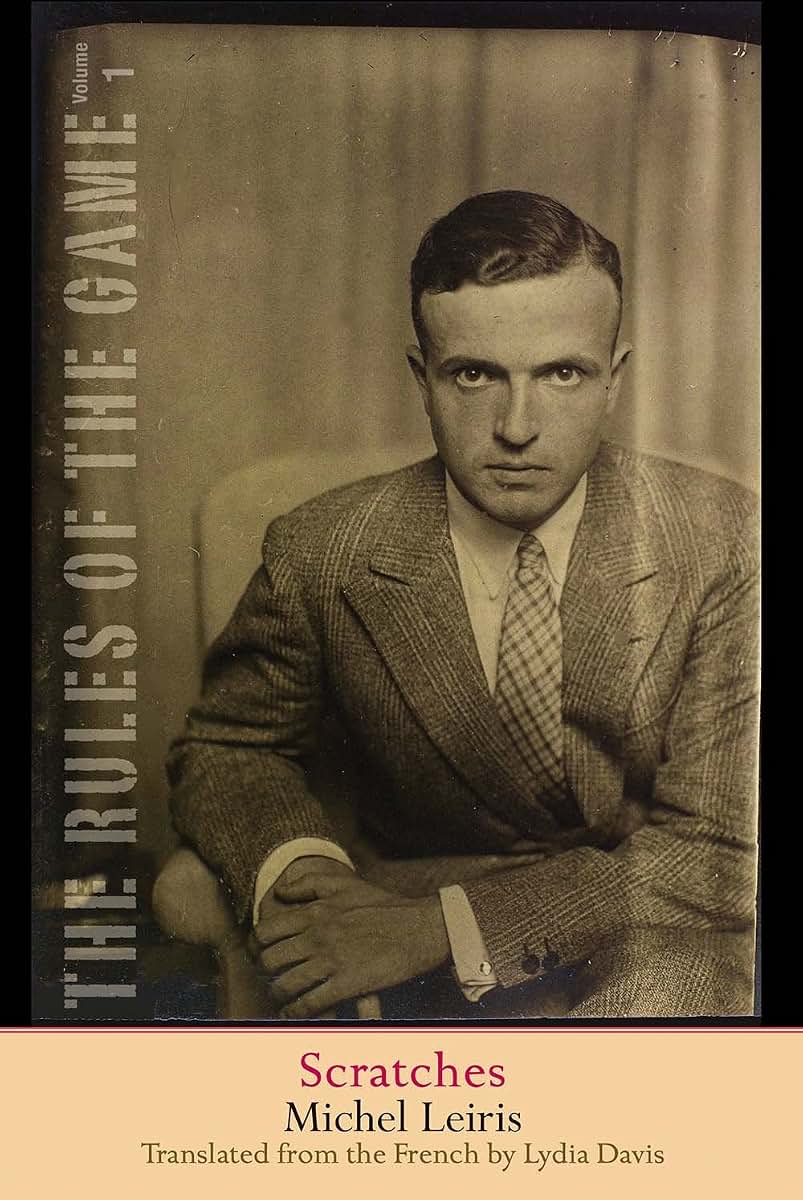 Scratches: The Rules of the Game, Volume 1 (Volume 1) (The Margellos World Republic of Letters)