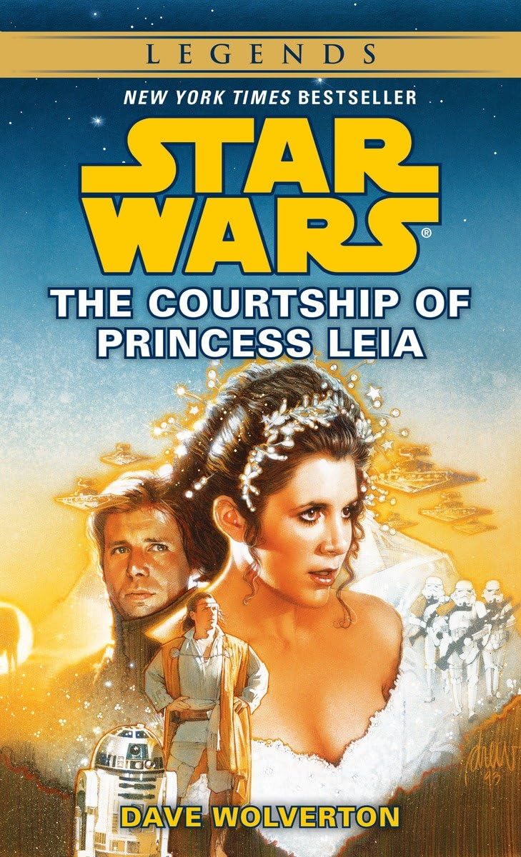 The Courtship of Princess Leia (Star Wars) by Wolverton, Dav