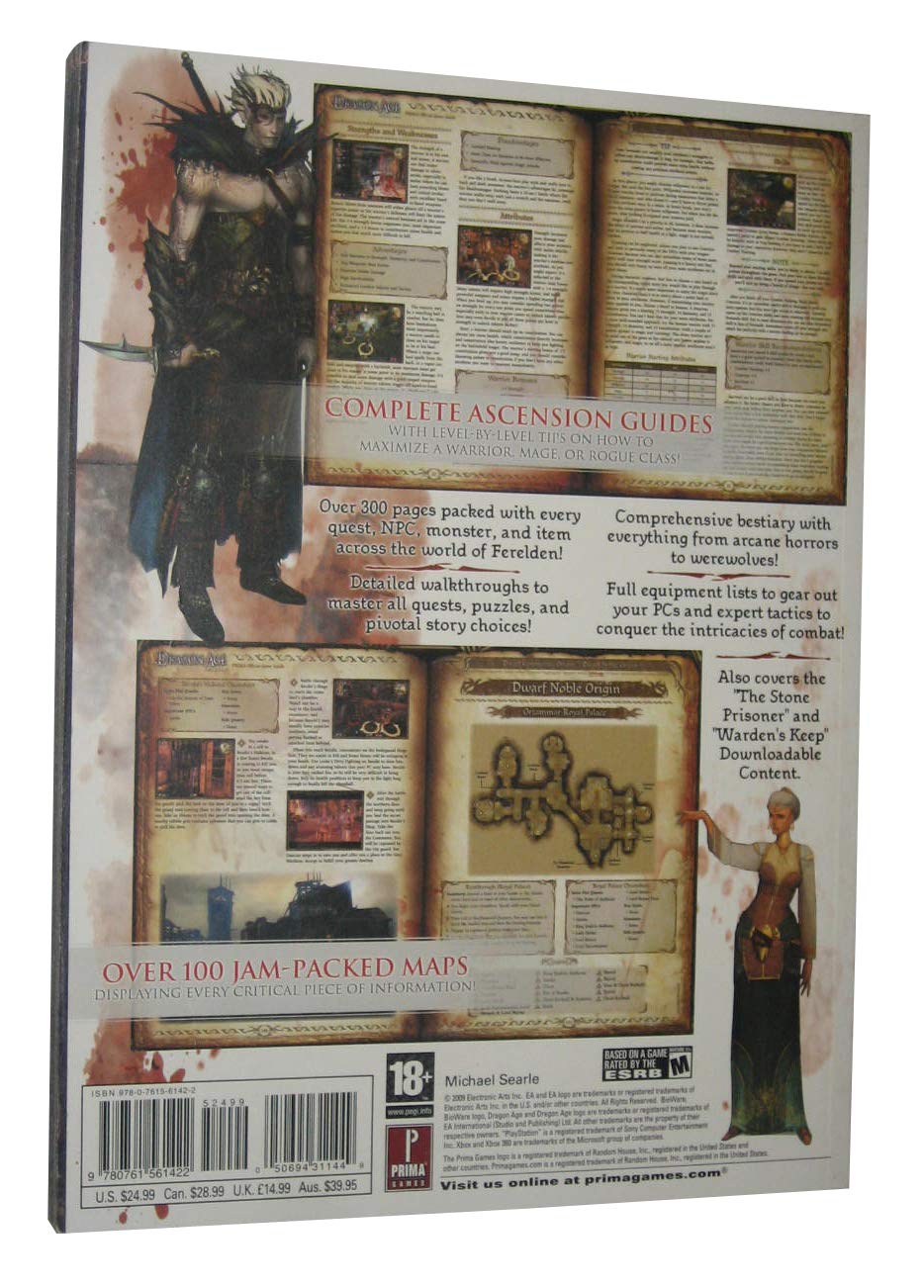 Dragon Age: Origins: Prima Official Game Guide by Searle, Mi