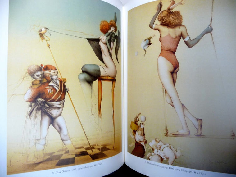 Michael Parkes: Stone Lithographs-Bronze Sculptures 1982-1996 — back cover