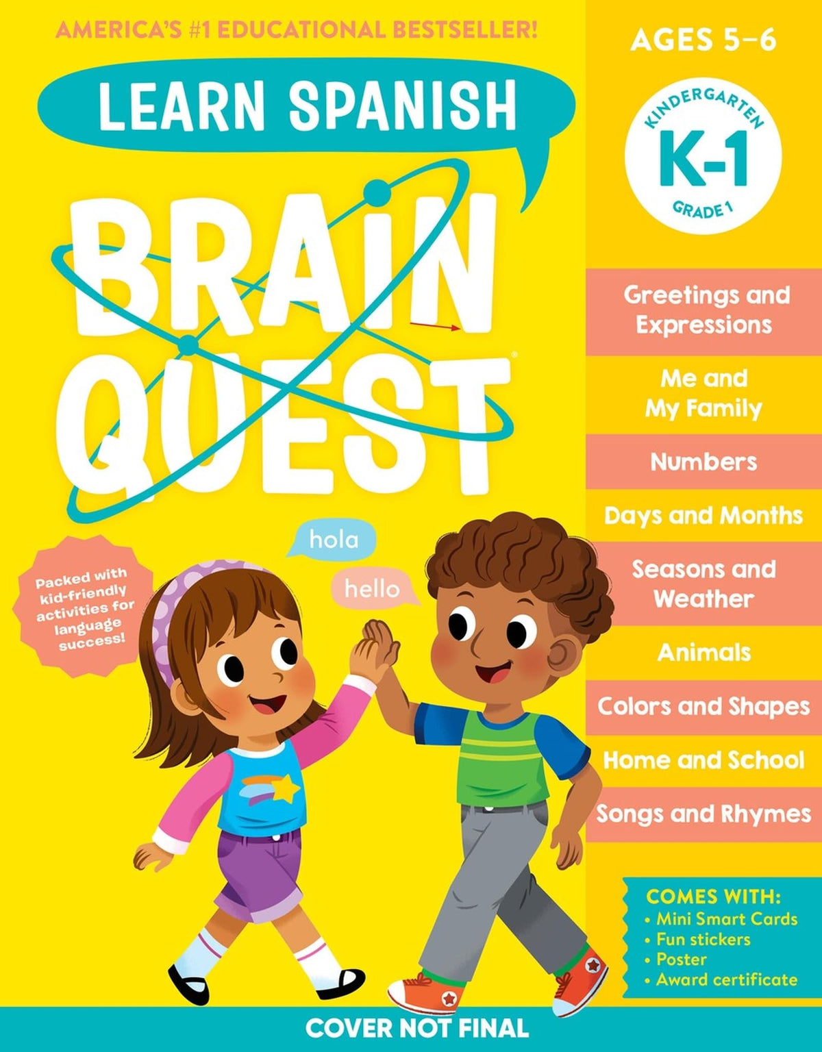 Brain Quest Workbook: Learn Spanish (Brain Quest Workbooks) (English and Spanish Edition)