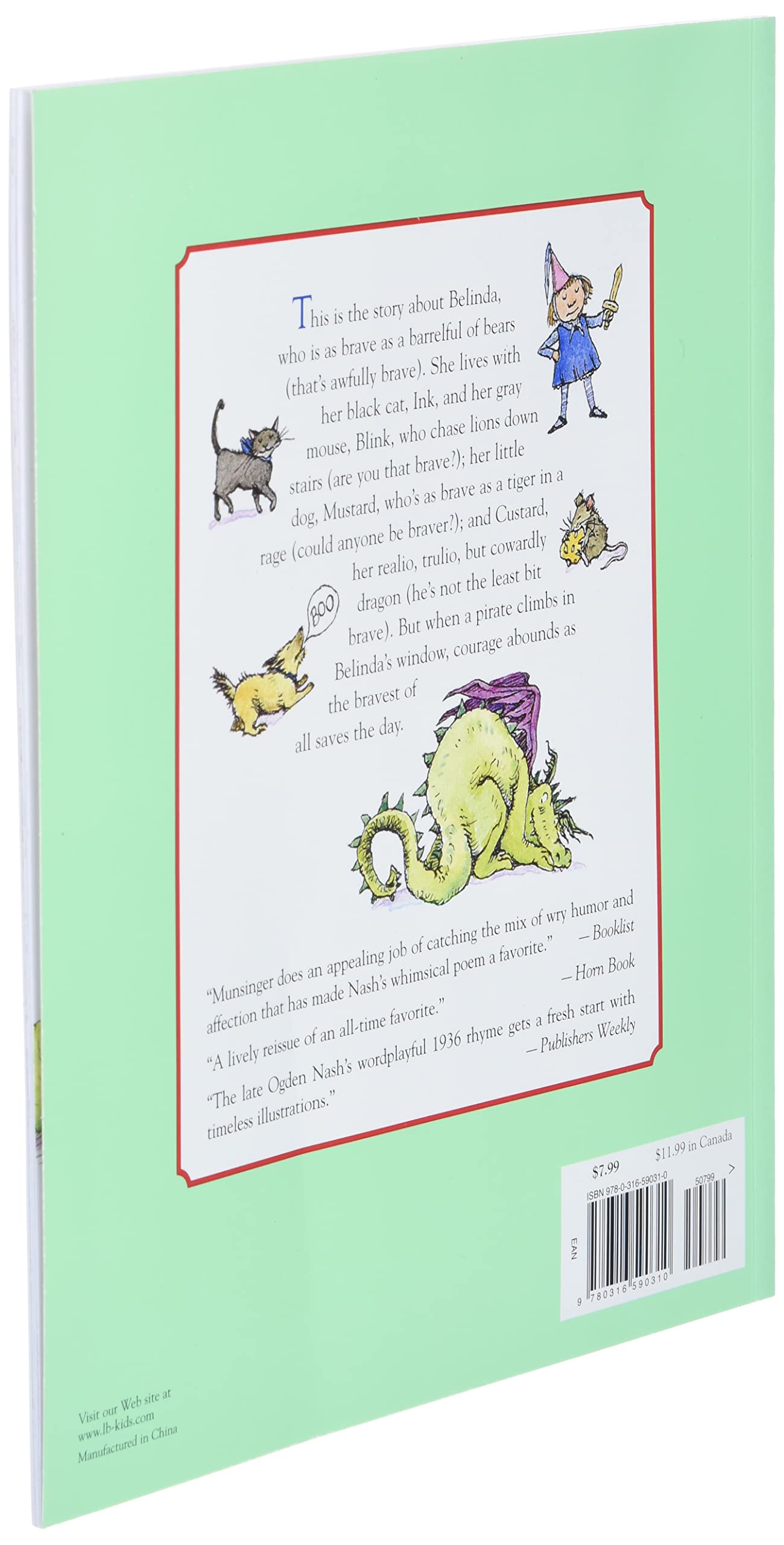 The Tale of Custard the Dragon by Ogden Nash