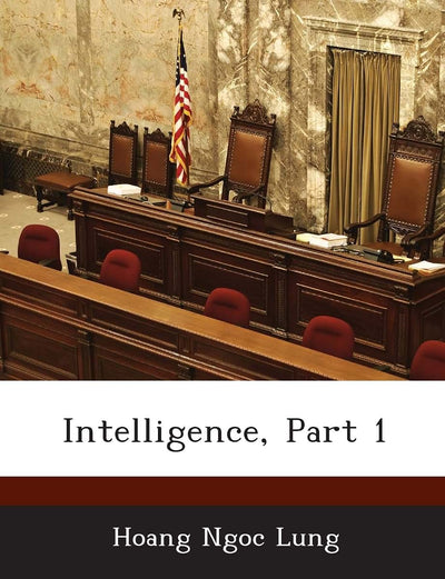 Intelligence, Part 1