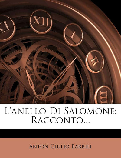 L'Anello Di Salomone: Racconto... (Italian Edition)
