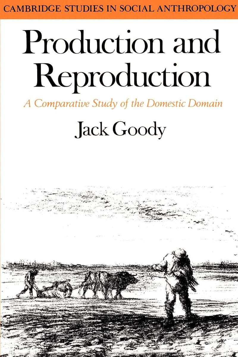 Production and Reproduction: A Comparative Study of the Domestic Domain (Cambridge Studies in Social and Cultural Anthropology, Series Number 17)