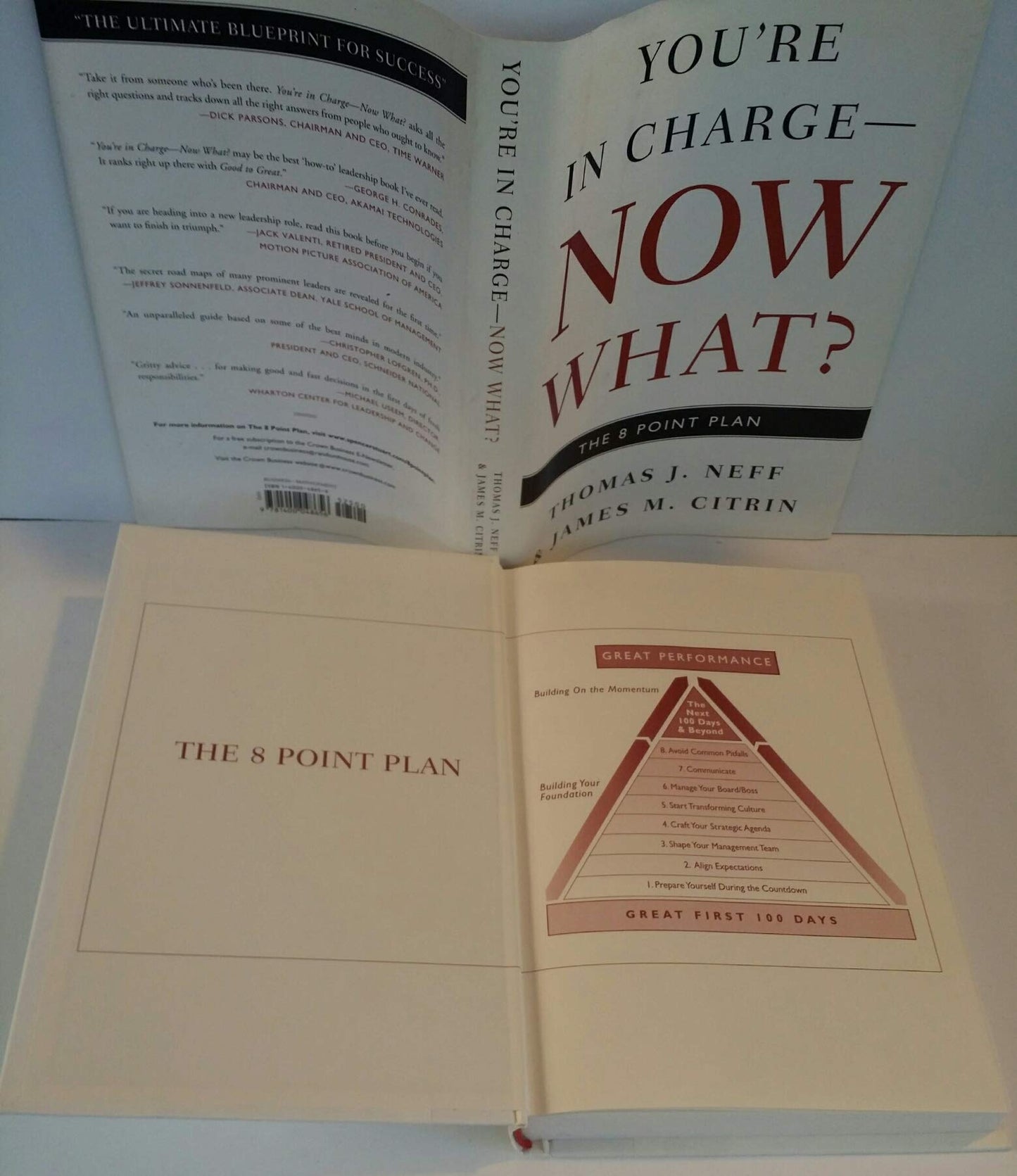 You're in Charge--Now What?: The 8 Point Plan