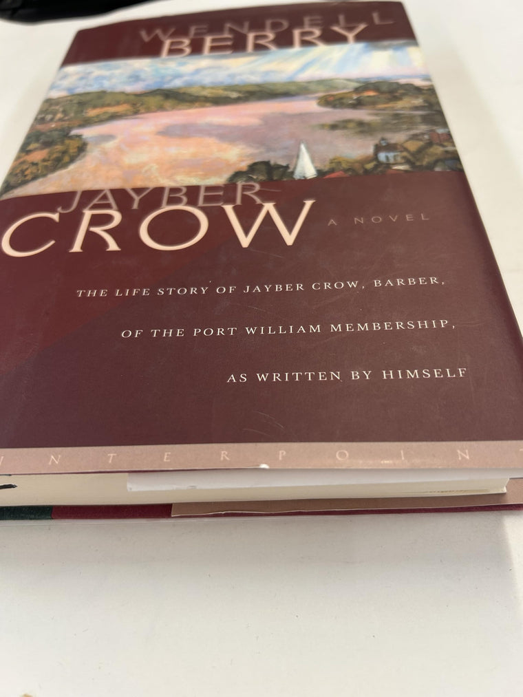 Jayber Crow: A Novel — back cover