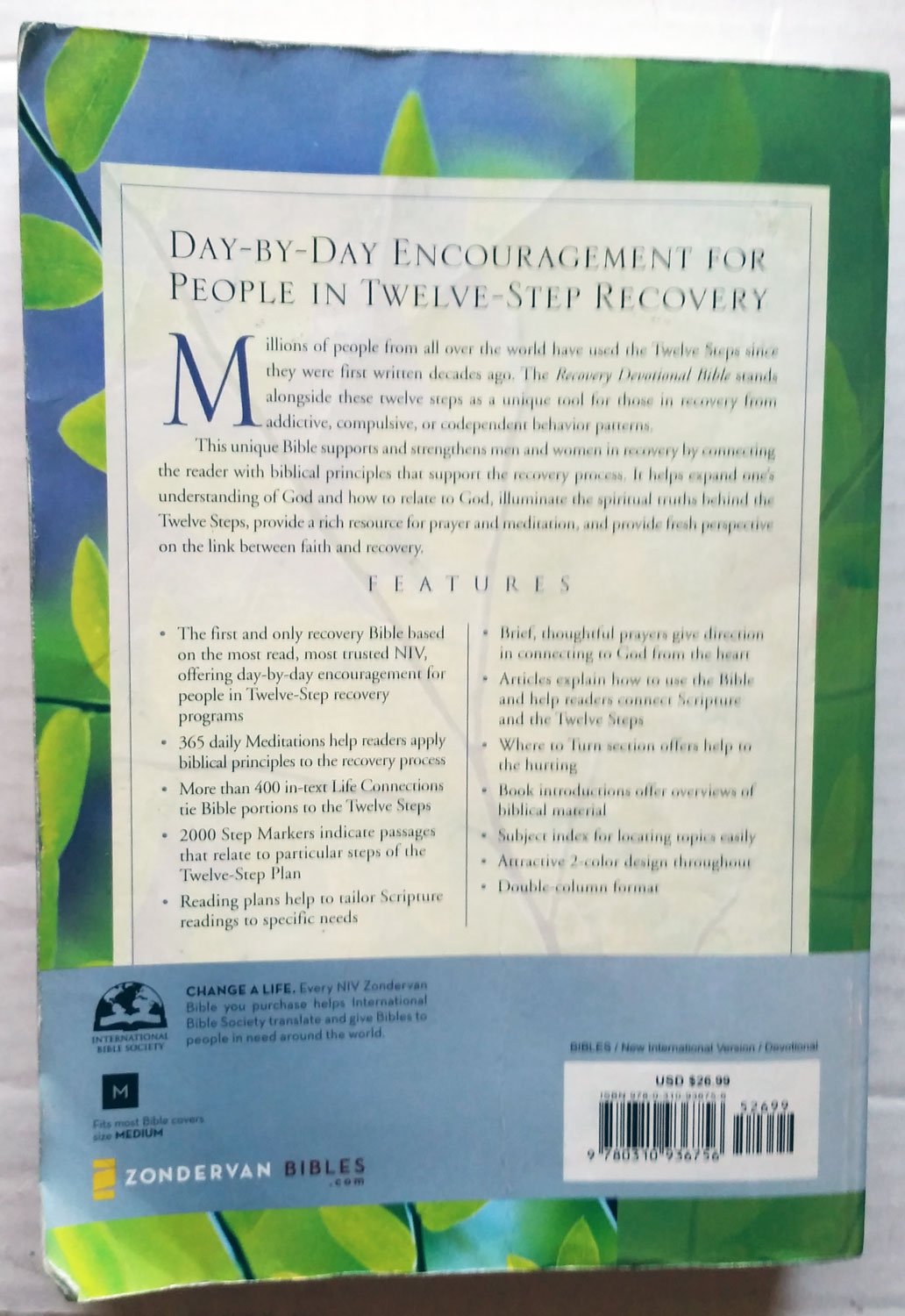 Recovery Devotional Bible (Paperback)