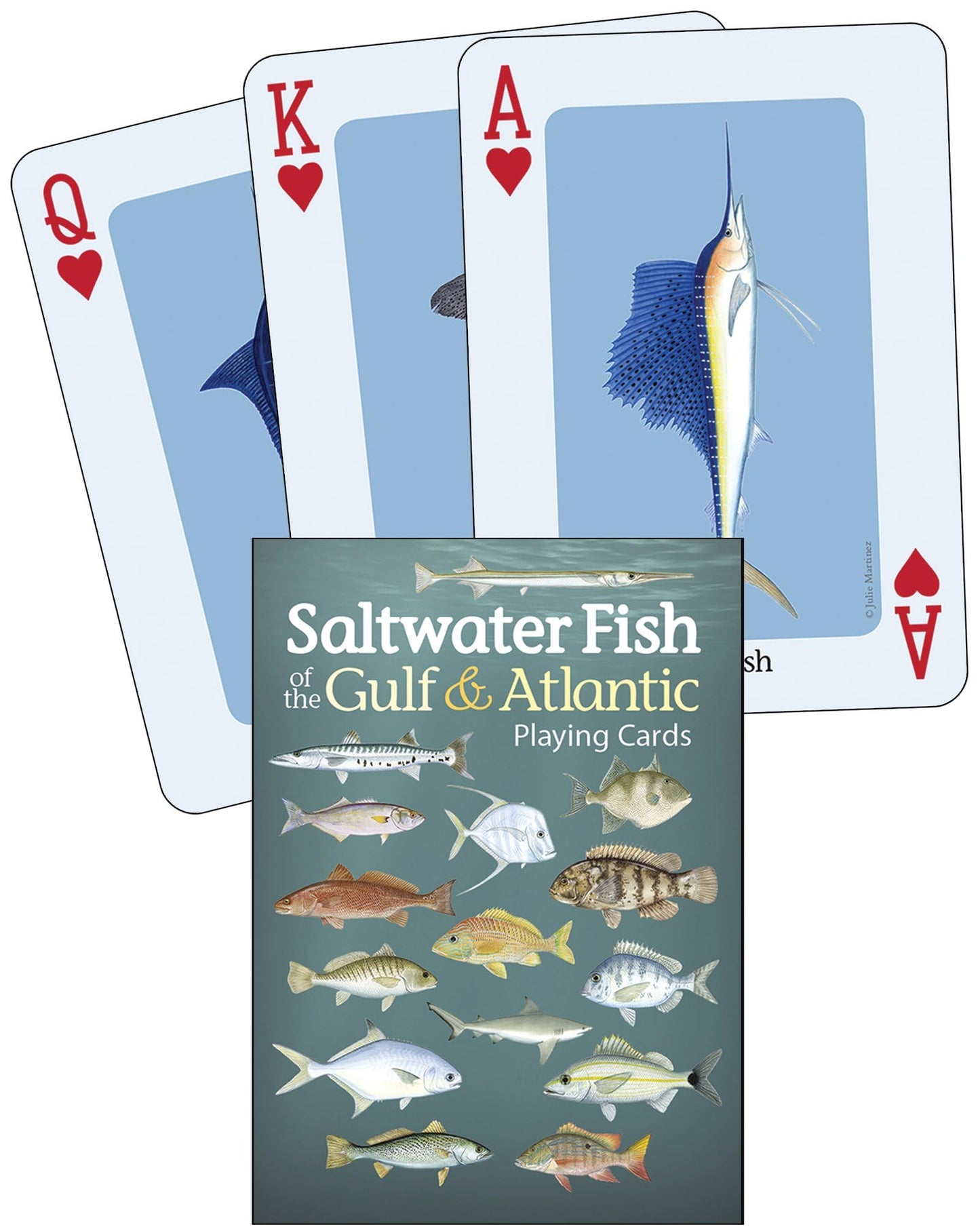 Saltwater Fish of the Gulf & Atlantic Playing Cards (Nature's Wild Cards)