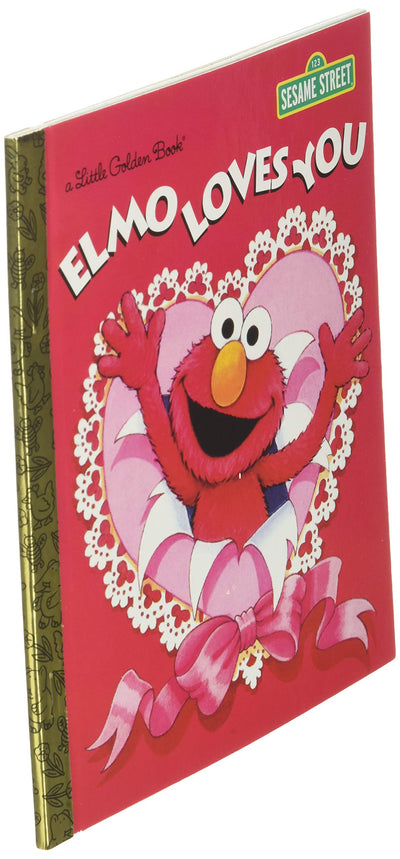 Elmo Loves You (Sesame Street) (Little Golden Book)