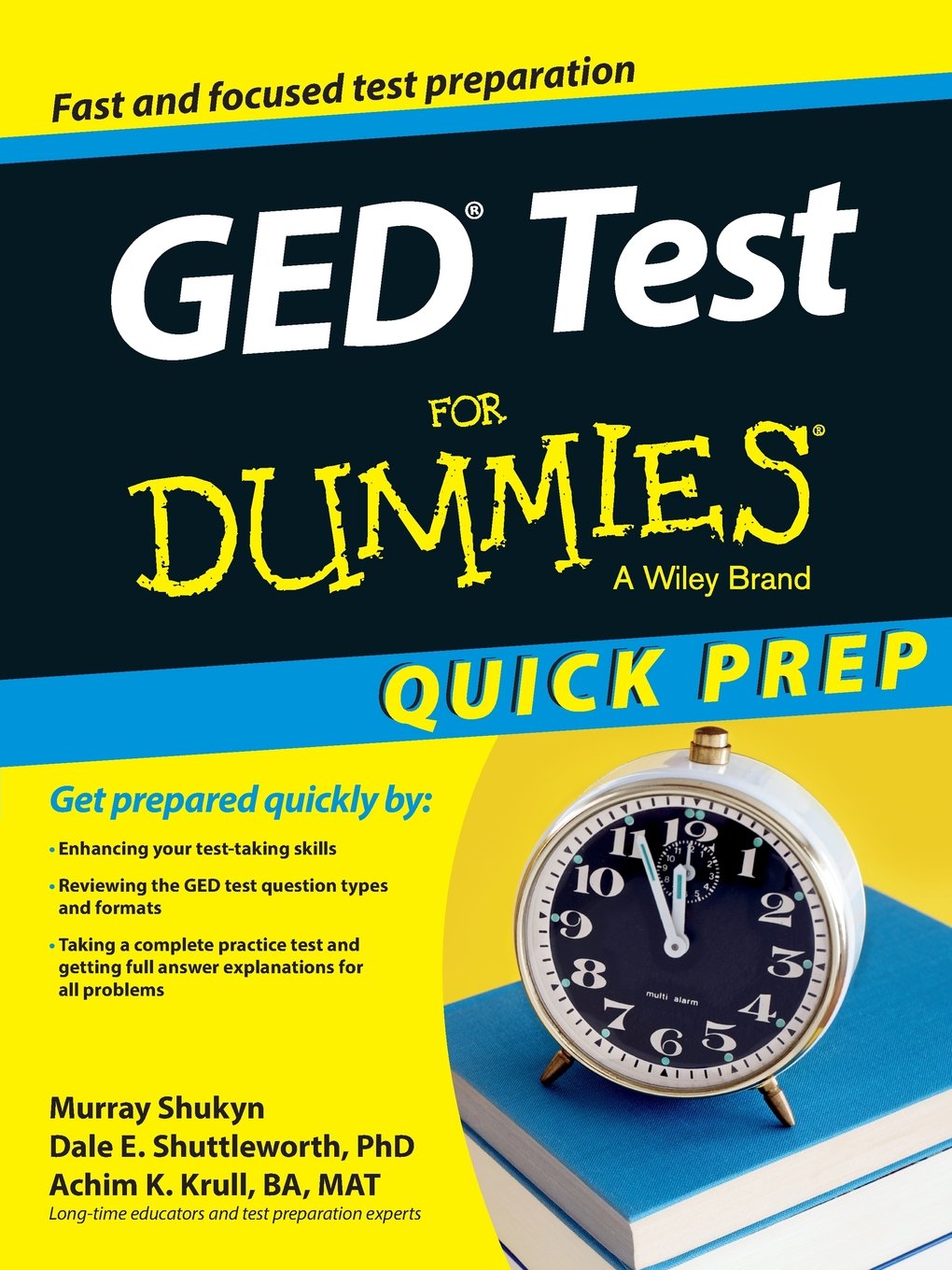 GED Test For Dummies, Quick Prep Edition (For Dummies Series)