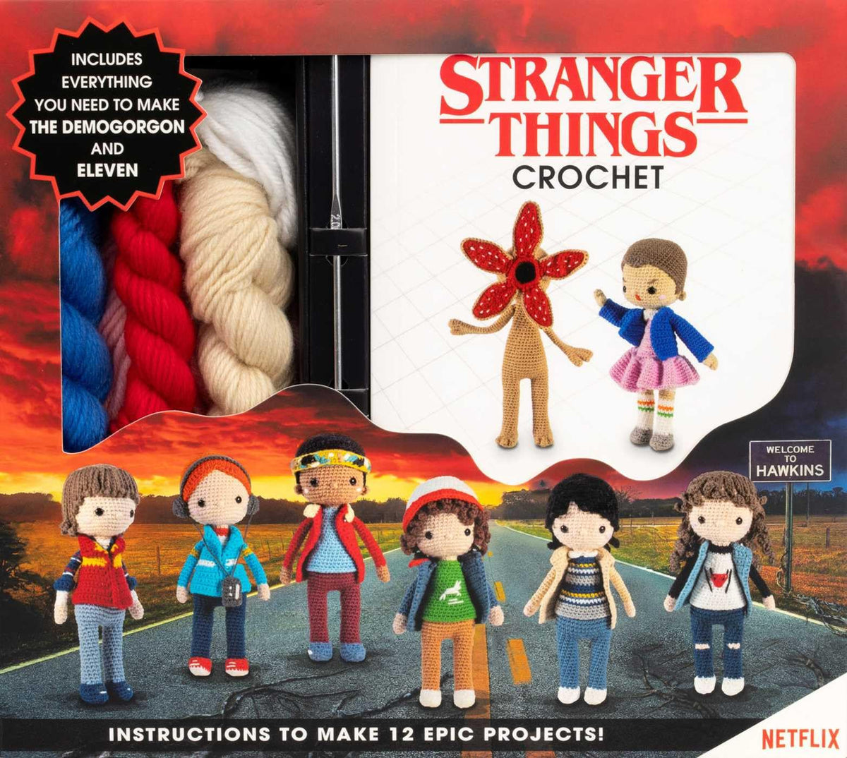 Stranger Things Crochet (Crochet Kits)