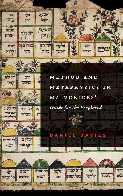 Method and Metaphysics in Maimonides' Guide for the Perplexed (AAR Reflection and Theory in the Study of Religion)