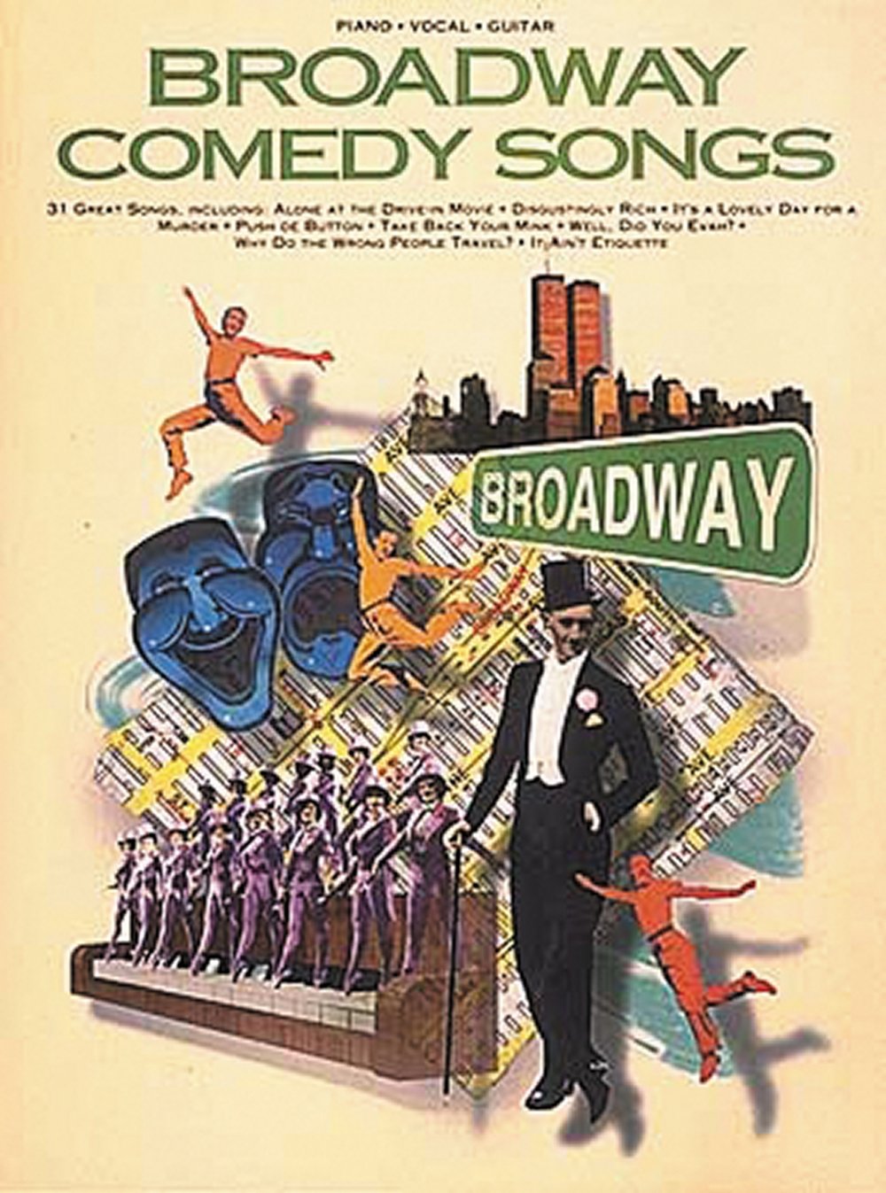 Broadway Comedy Songs Piano, Vocal and Guitar Chords