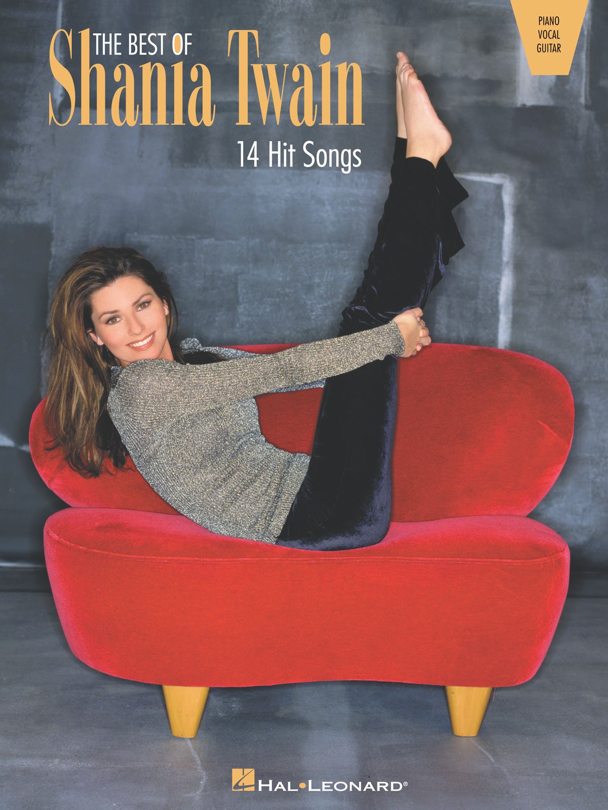 The Best of Shania Twain: 14 Hit Songs Piano, Vocal and Guit
