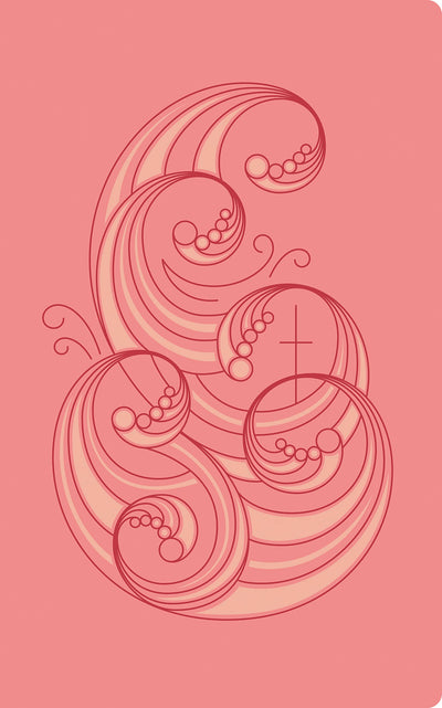The Message Deluxe Gift Bible (Leather-Look, Pink and Gold Waves): The Bible in Contemporary Language