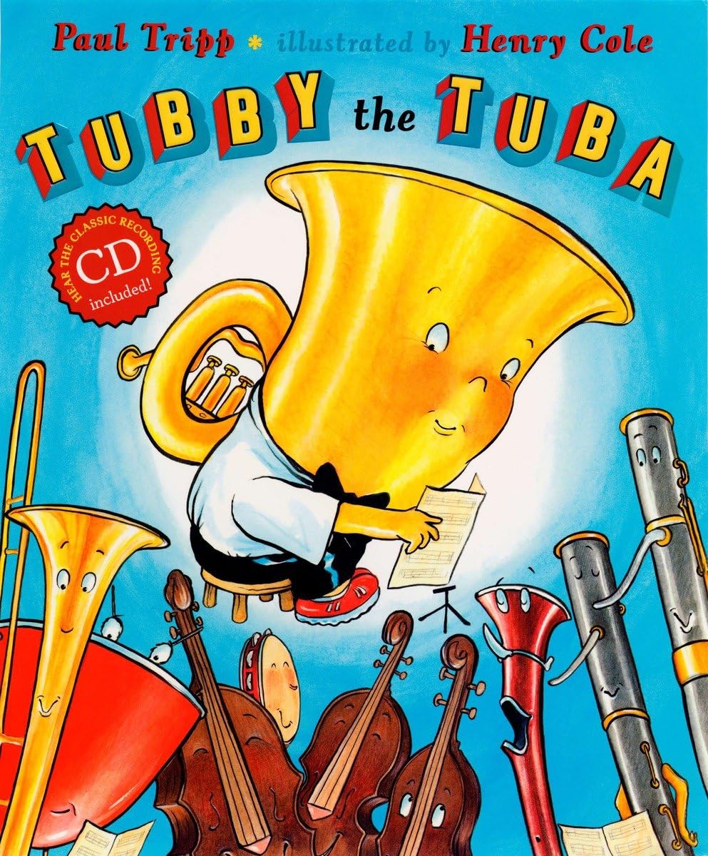 Tubby the Tuba (Book & CD) by Tripp, Paul
