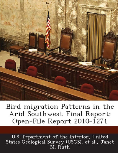 Bird Migration Patterns in the Arid Southwest-Final Report: Open-File Report 2010-1271
