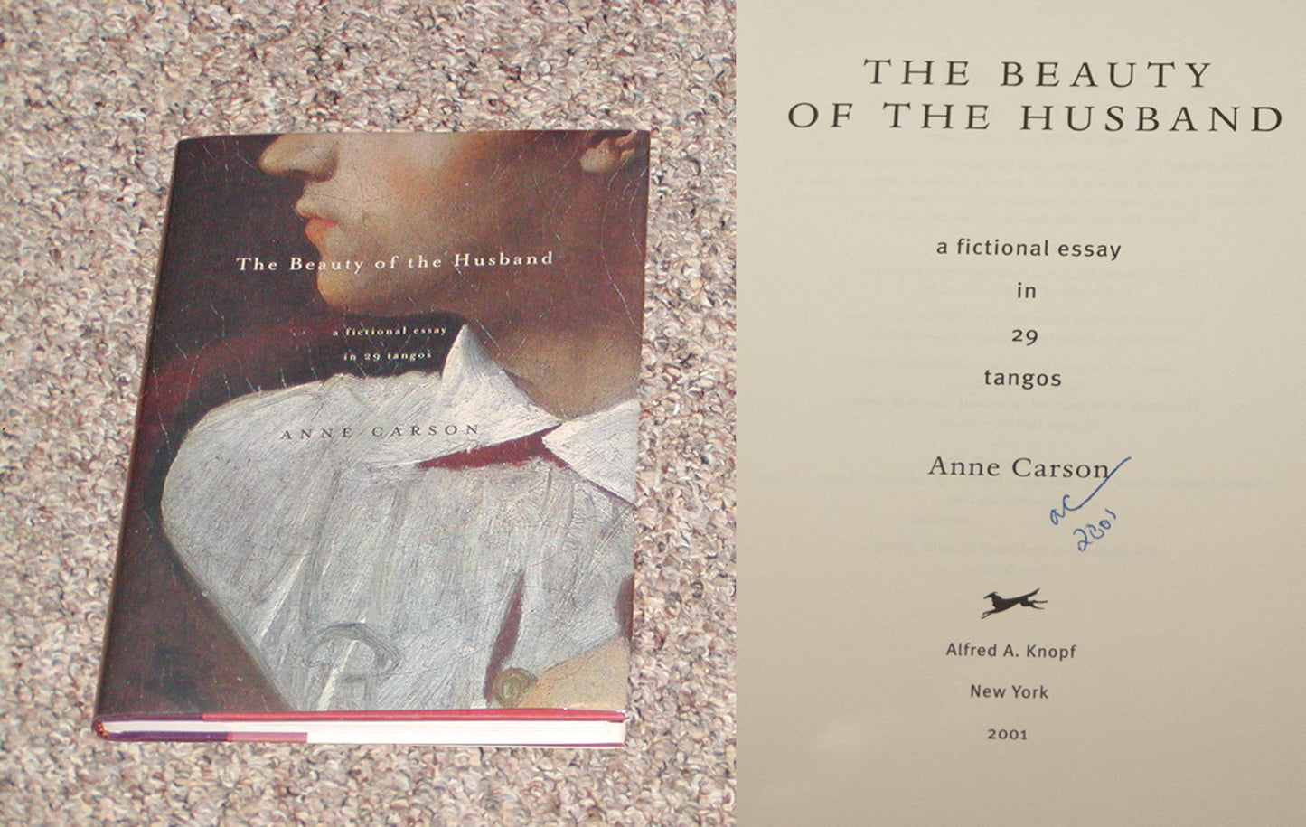The Beauty of the Husband: A Fictional Essay in 29 Tangos
