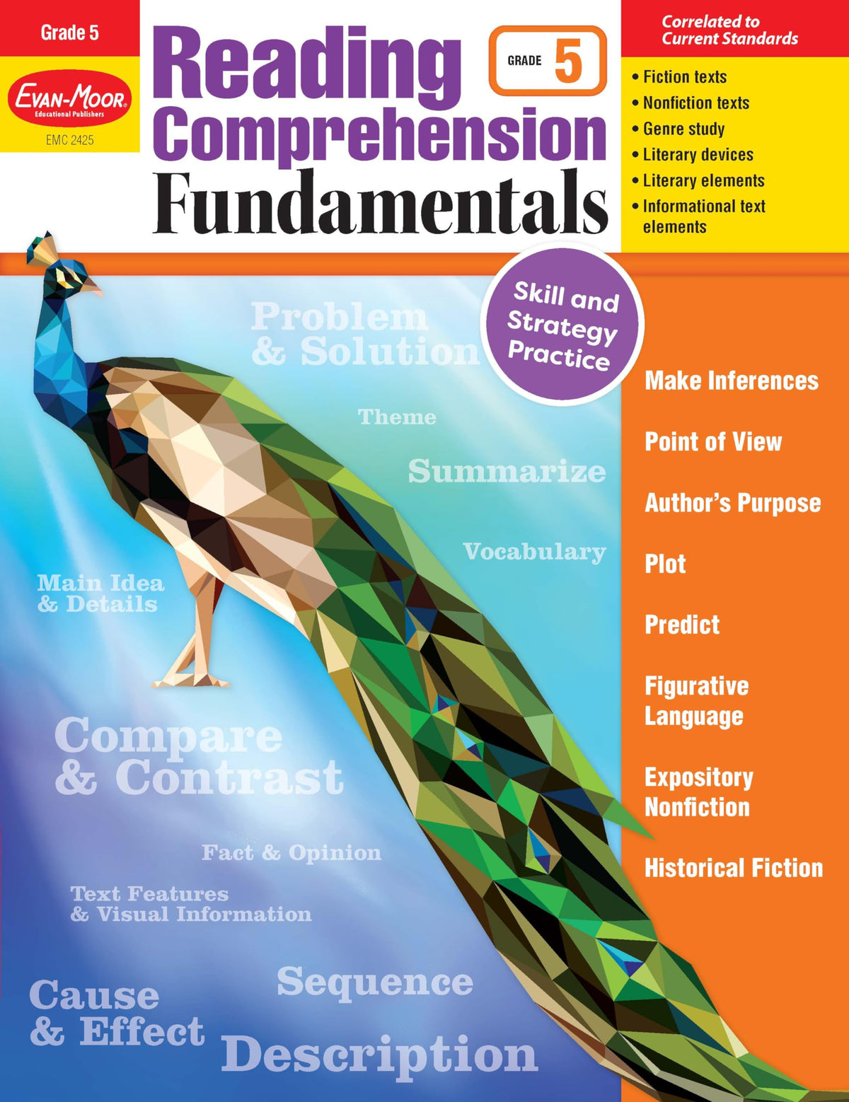 Reading Comprehension Fundamentals, Grade 5