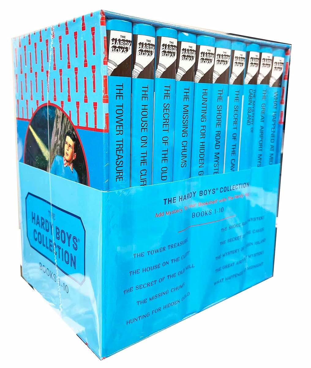 Hardy Boys Books 1-10 The Hardy Boys Mystery Collection Box