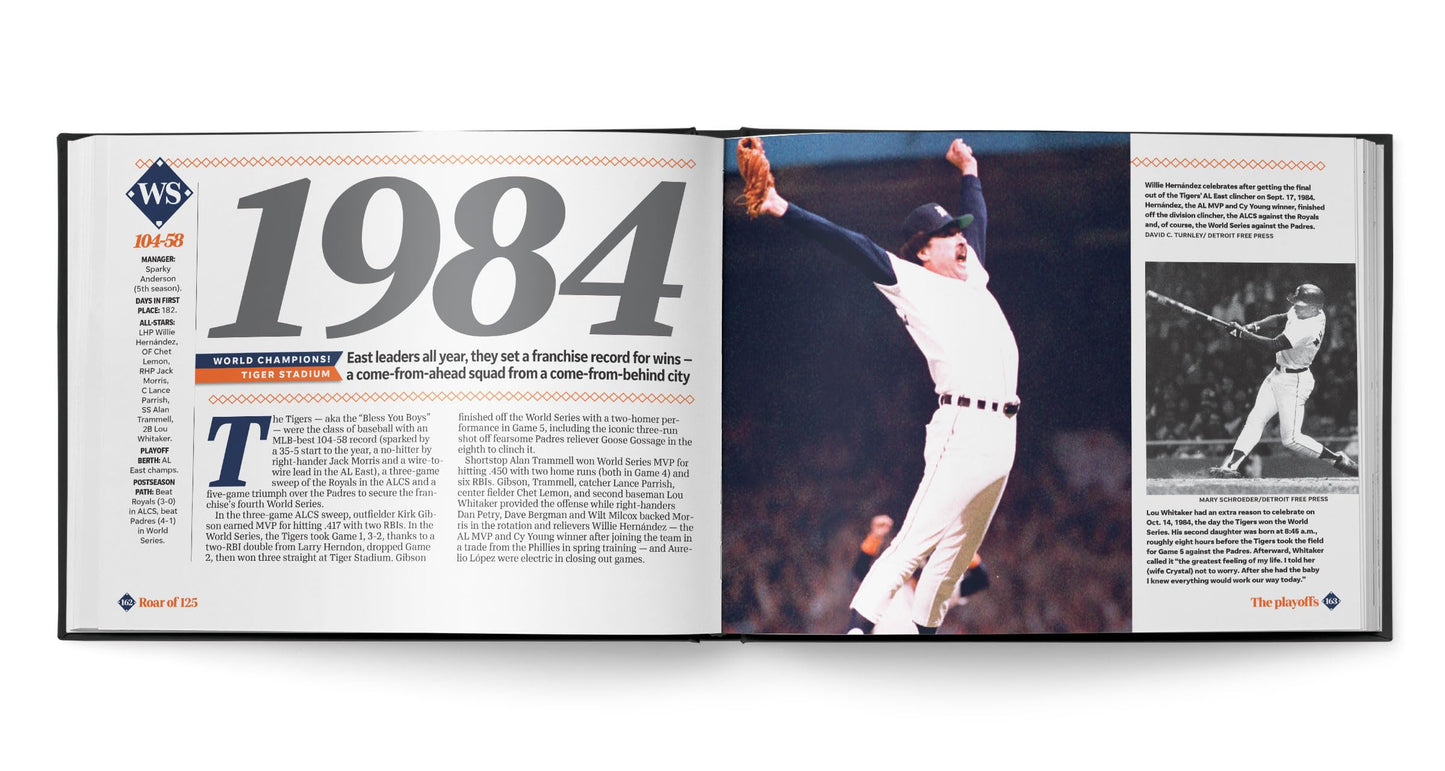 Roar of 125: The Epic History of the Detroit Tigers