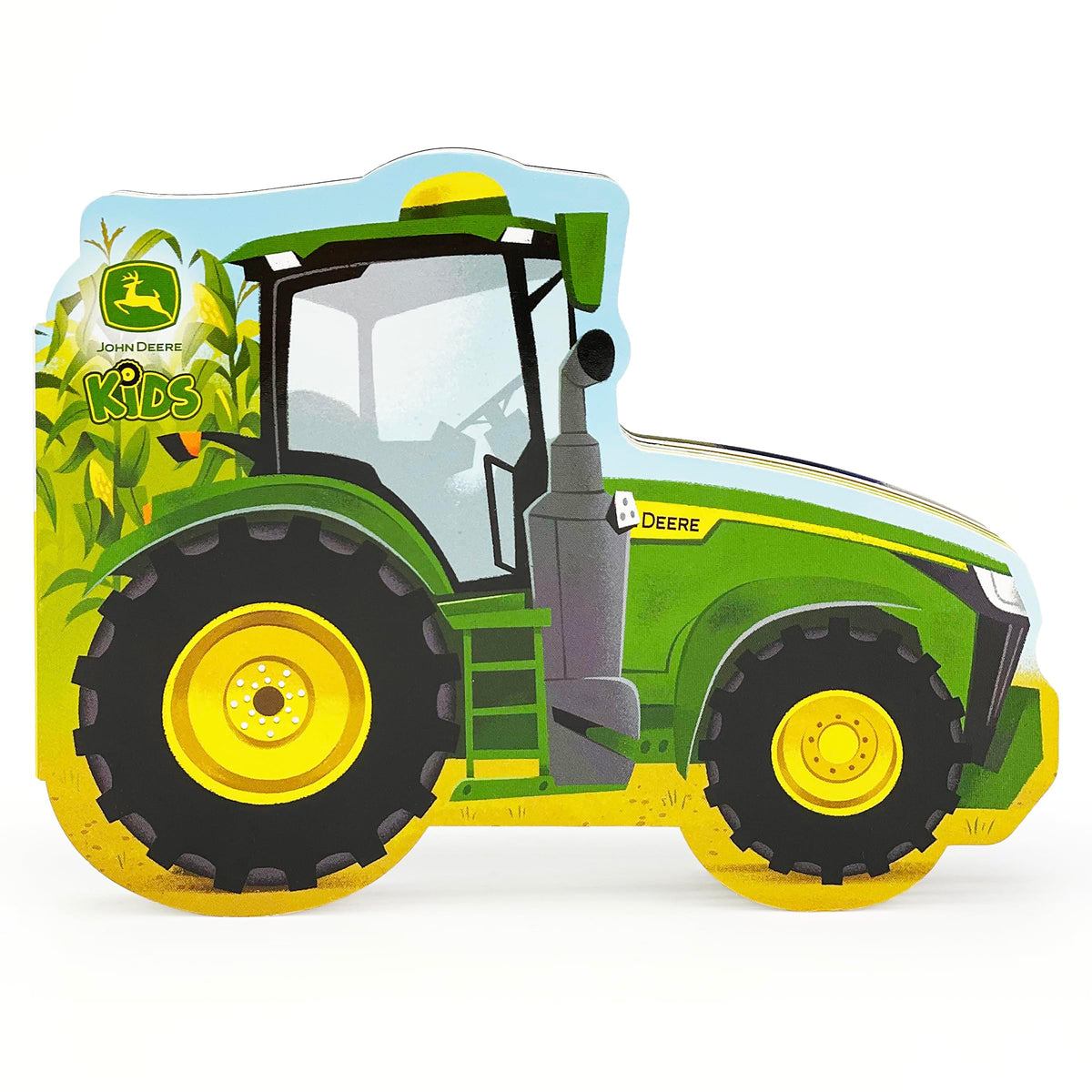 John Deere How Tractors Work - Children's Shaped Board Book for Little Farmers and Tractor Lovers (John Deere Kids)