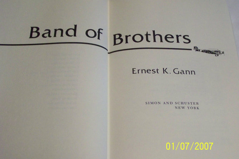 Band of Brothers — back cover