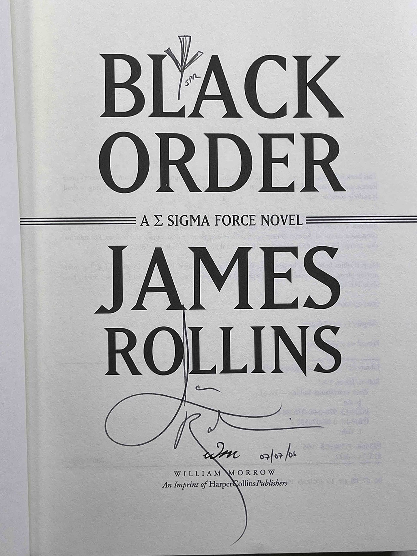 Black Order: A Sigma Force Novel