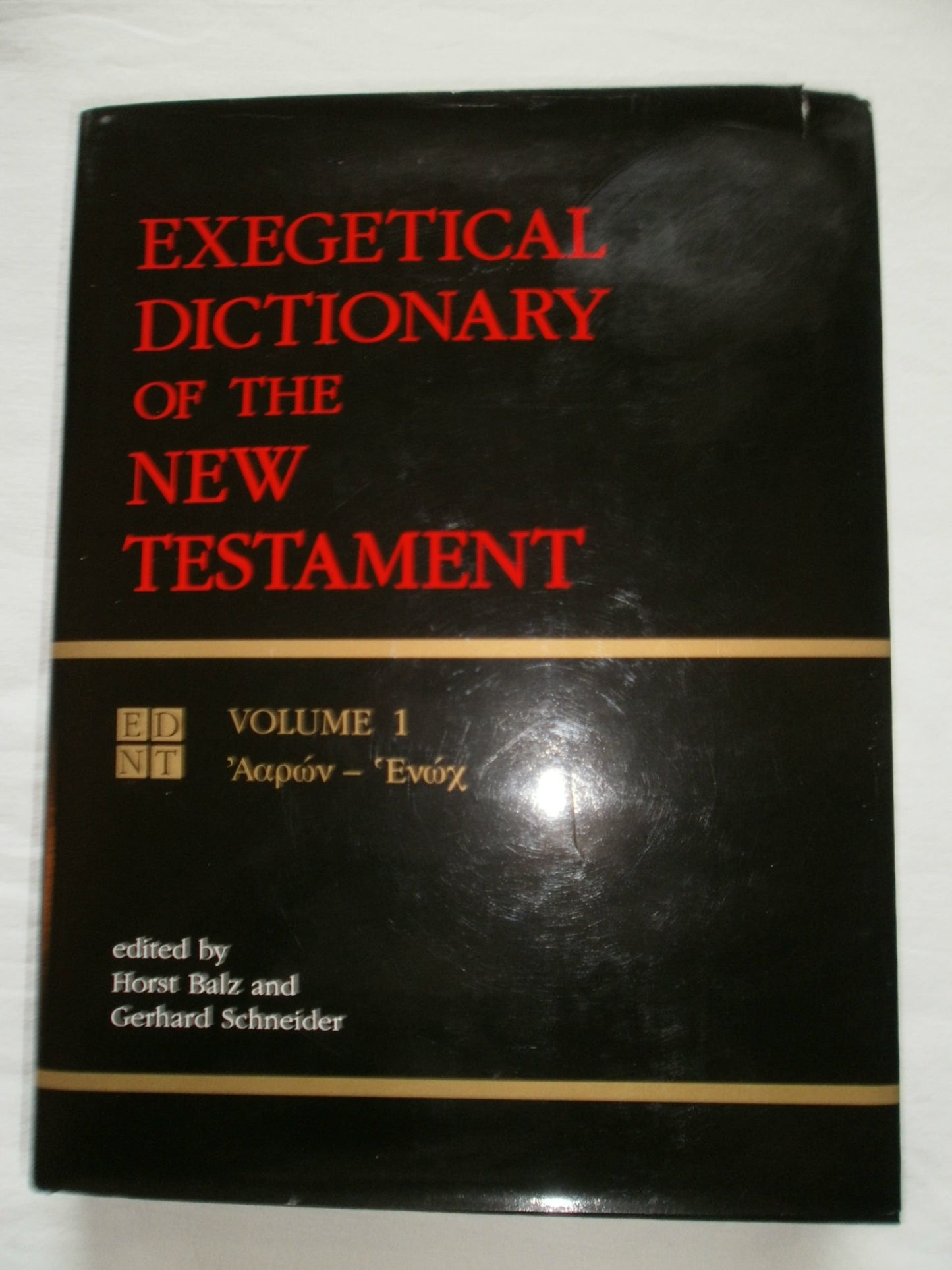 Exegetical Dictionary of the New Testament, Vol. 1 (English, Ancient Greek and Ancient Greek Edition)