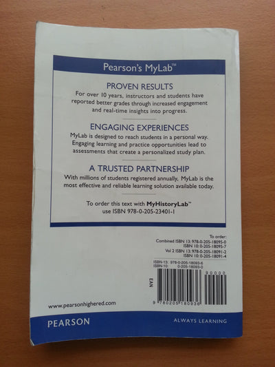 West, The: A Narrative History to 1660, Volume 1 (Myhistorylab)