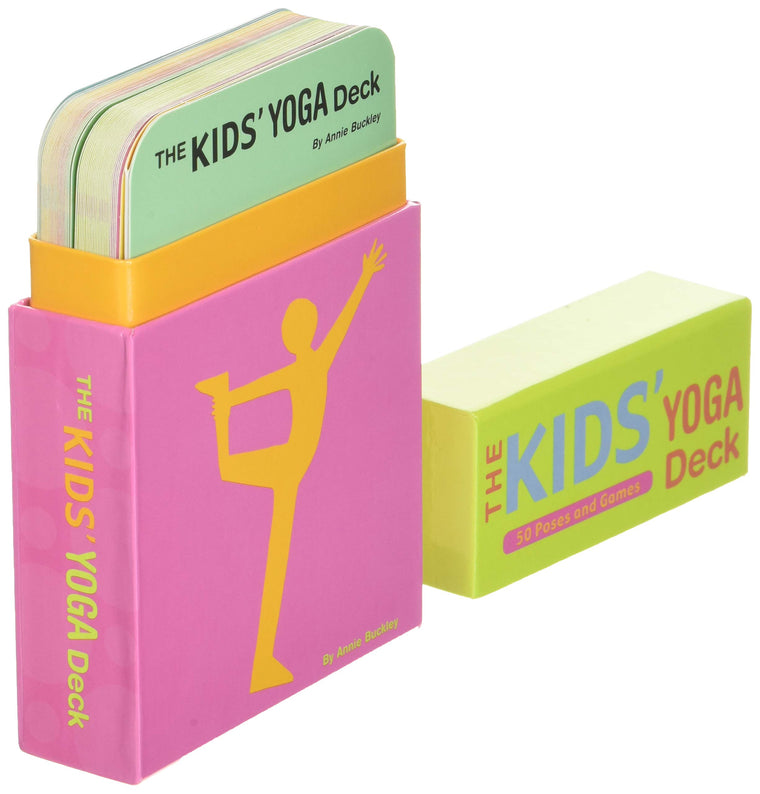 The Kids' Yoga Deck: 50 Poses and Games — back cover