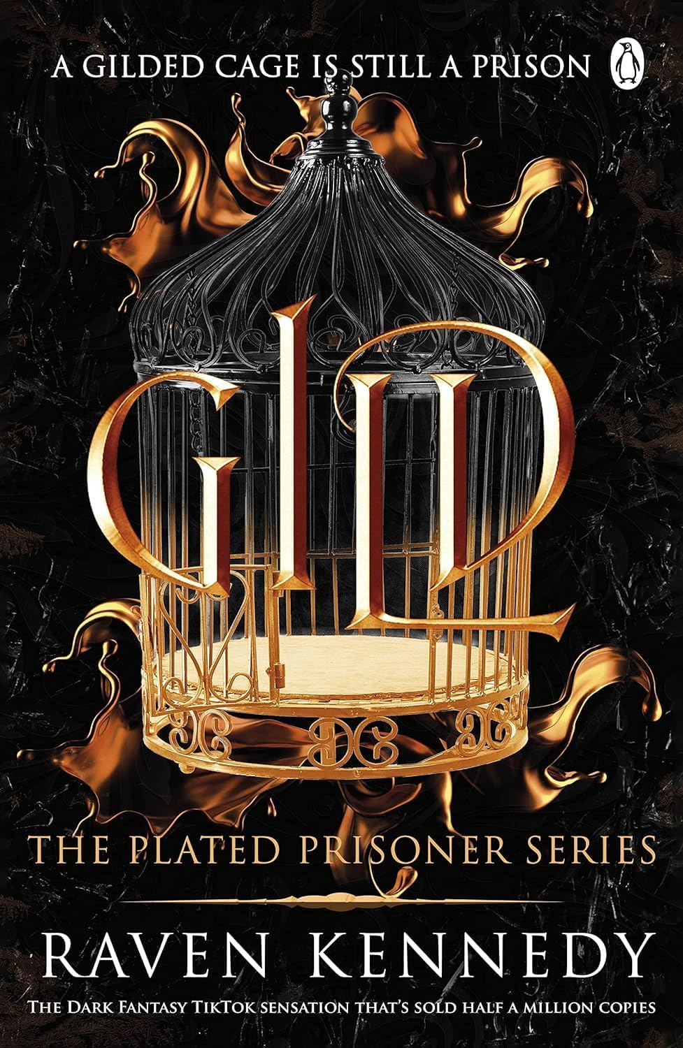 The Plated Prisoner Series 5 Books Collection Set By Raven Kennedy (Gild, Glint, Gleam, Glow, Gold)