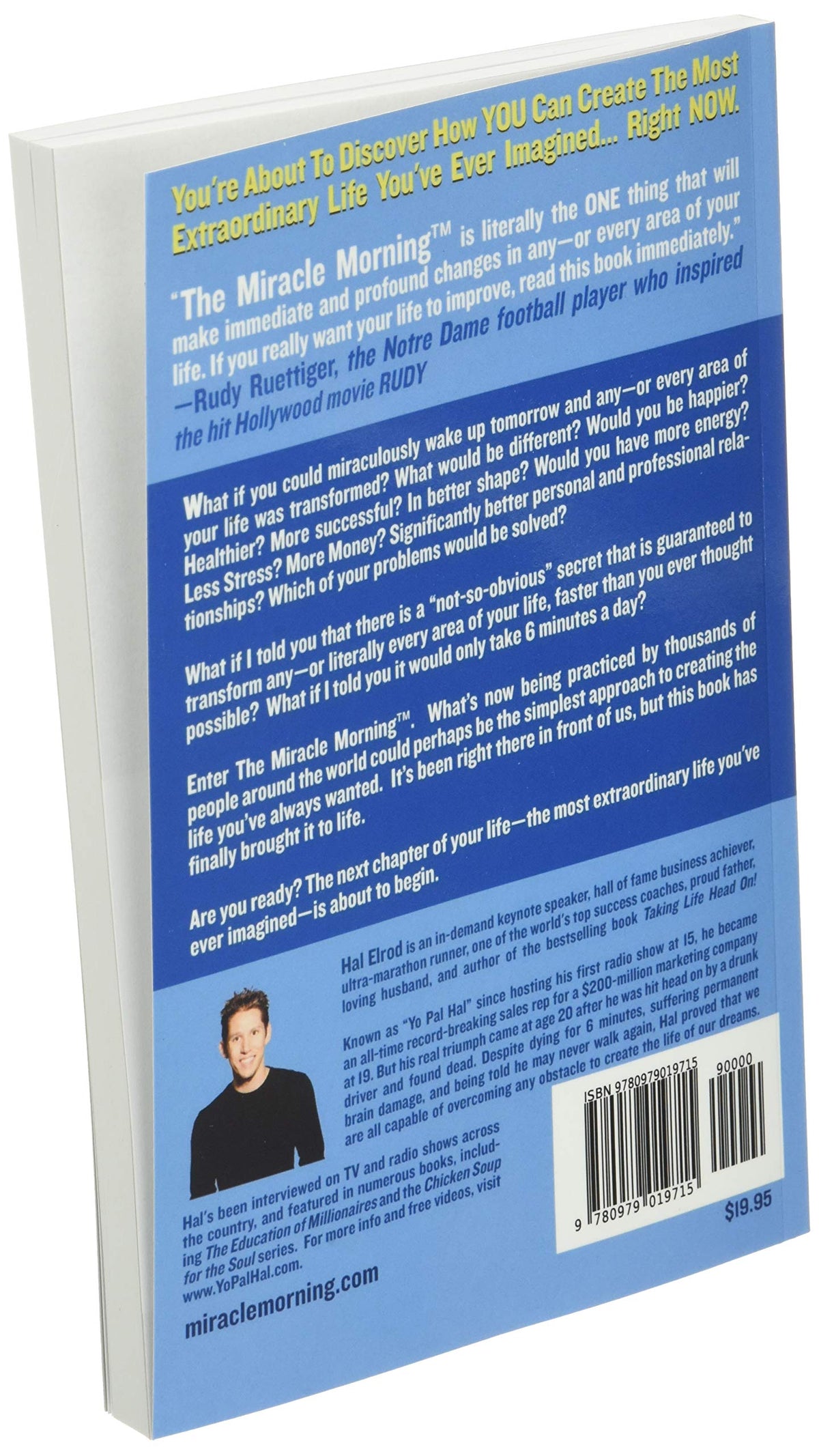 The Miracle Morning: The Not-So-Obvious Secret Guaranteed to Transform Your Life (Before 8AM)