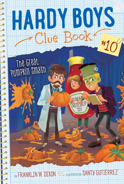 The Great Pumpkin Smash (10) (Hardy Boys Clue Book)