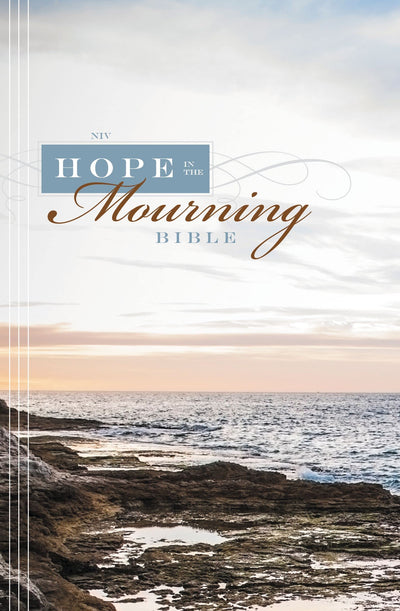 NIV, Hope in the Mourning Bible, Hardcover: Finding Strength Through God's Eternal Perspective