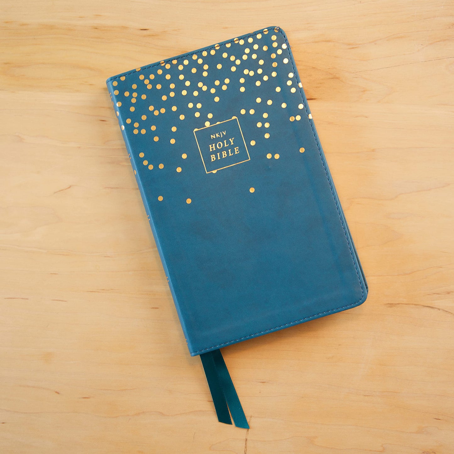 KJV Holy Bible: Thinline Youth Edition, Blue Leathersoft, Red Letter, Comfort Print: King James Version