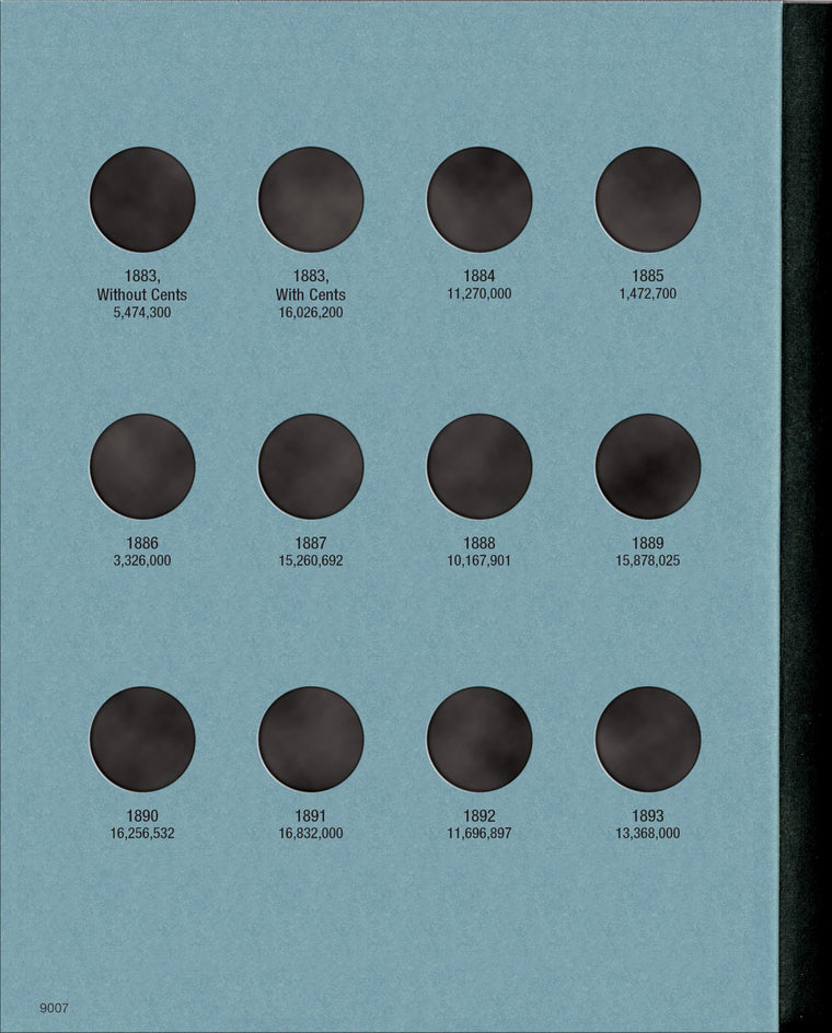 Official Whitman Coin Folder - Liberty Head Nickels: 1883-1912 — back cover