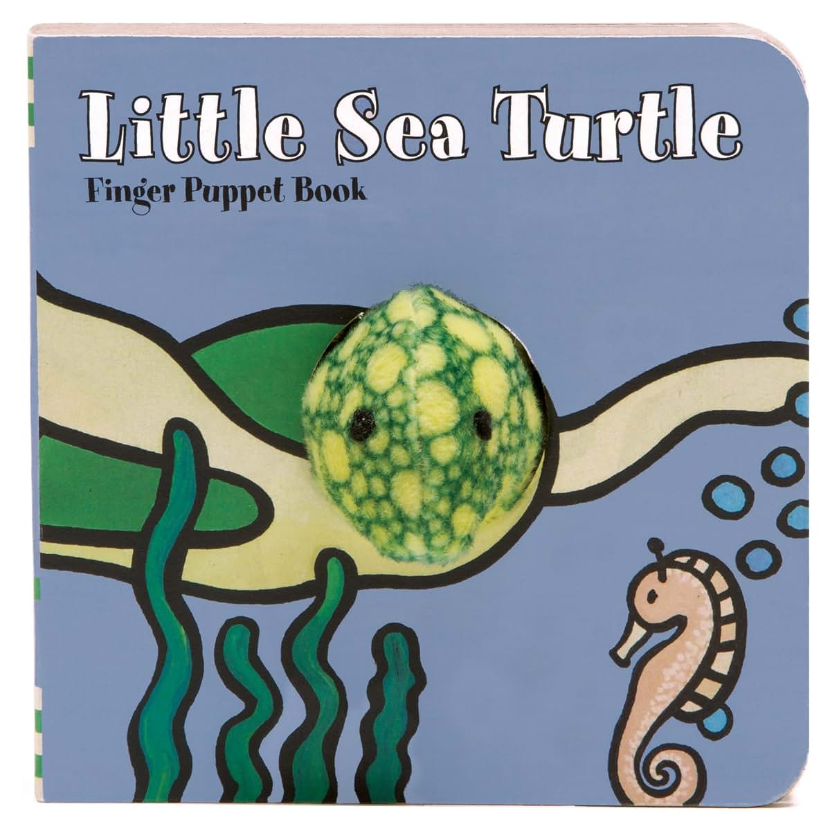 Little Sea Turtle: Finger Puppet Book: (Finger Puppet Book for Toddlers and Babies, Baby Books for First Year, Animal Finger Puppets) (Little Finger Puppet Board Books)