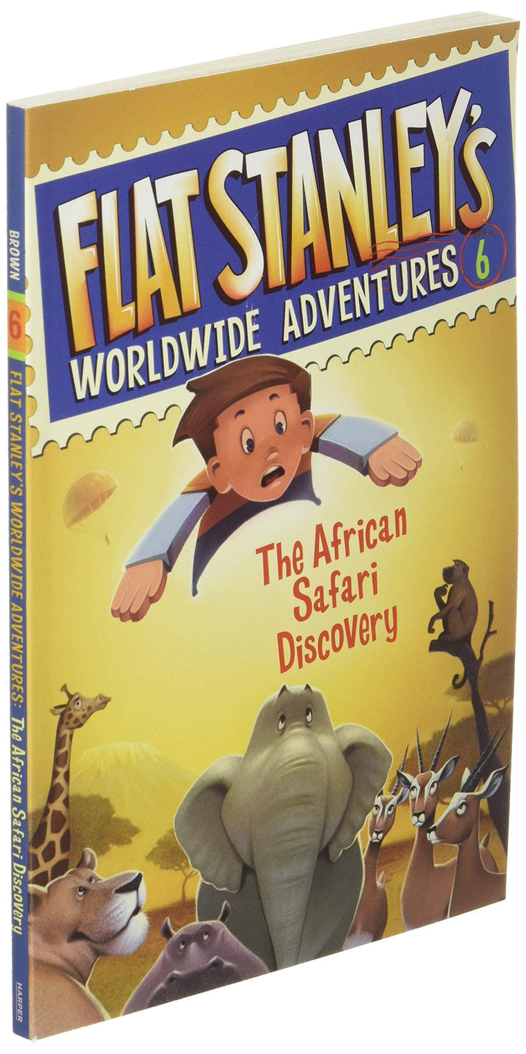 Flat Stanley's Worldwide Adventures #6: The African Safari Discovery — back cover