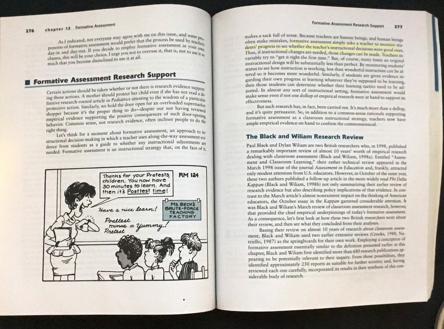 Classroom Assessment: What Teachers Need to Know