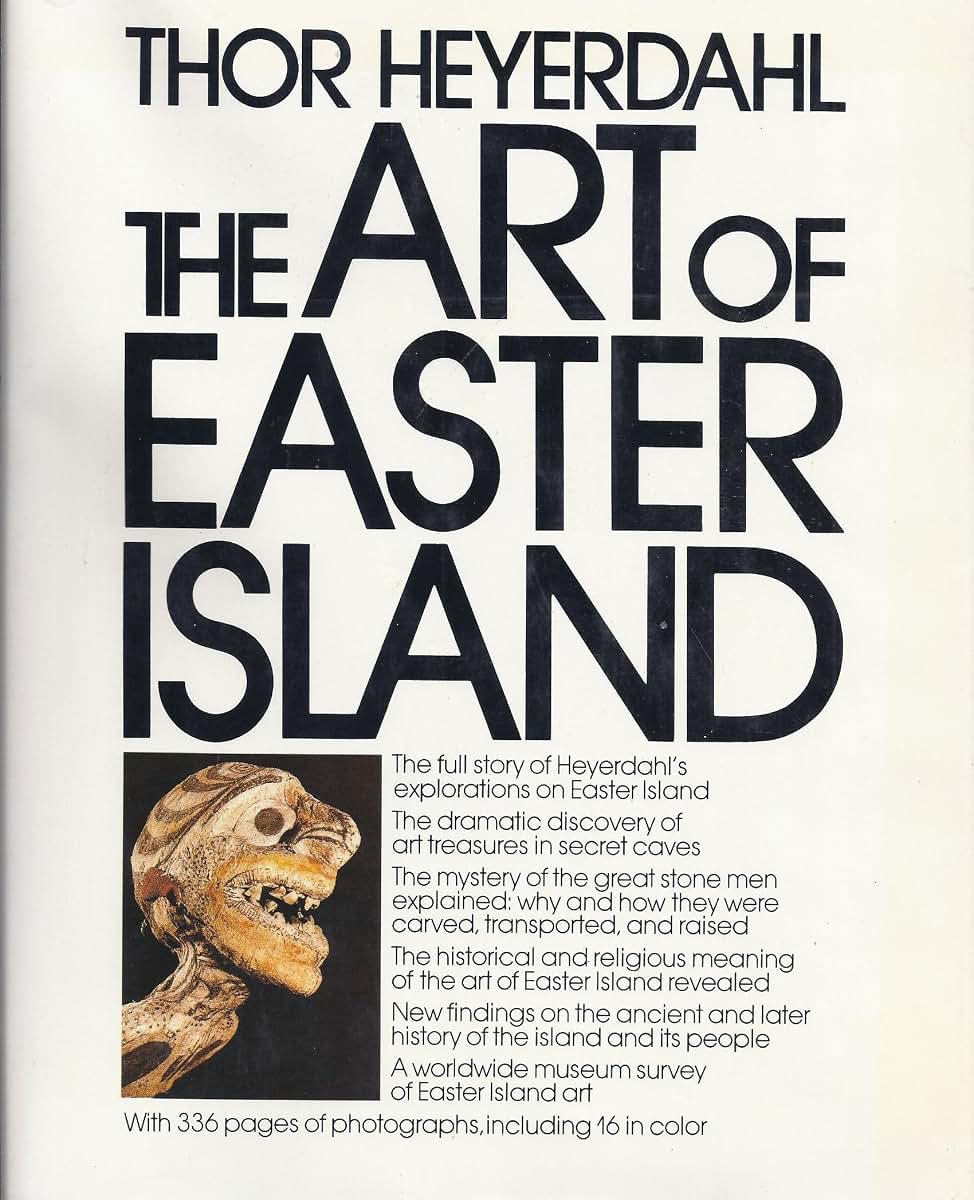 The art of Easter Island by Heyerdahl, Thor