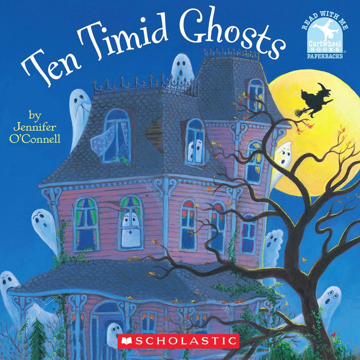 Ten Timid Ghosts (Read With Me Paperbacks) by O'Connell, Jen