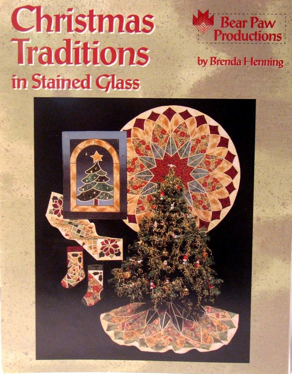 Christmas Traditions in Stained Glass by Henning