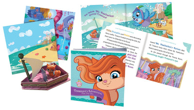 Whisker Haven Tales with the Palace Pets: Treasure's Adventures (Storybook Plus Collectible Toy)