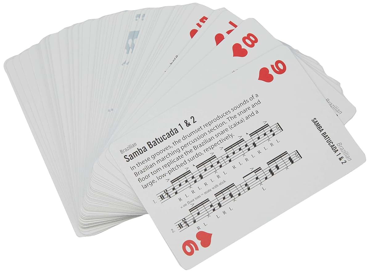 Alfred's Music Playing Cards -- Drumset Rhythms: Card Deck